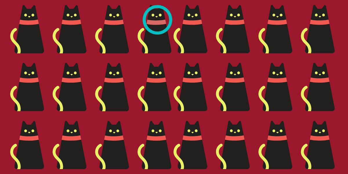 Can you spot the odd one out? Join the exclusive 7% who ace this feline frenzy find the odd one out challenge in under 3 seconds!