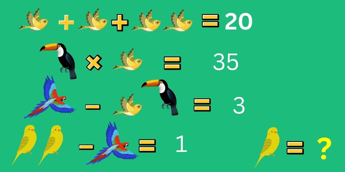 Test your IQ with this crack the code brain teaser: soar to new heights with our avian-themed puzzle and solve it in 9 seconds!